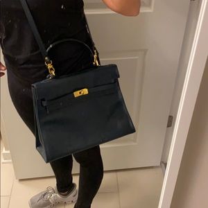 Vintage Saks Kelly bag